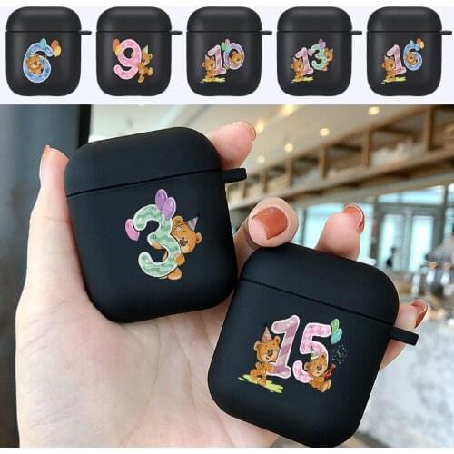 Airpods Cases for Apple AirPod 2/1 Gen Silicone Charging Headphones Protective Soft Cover Case