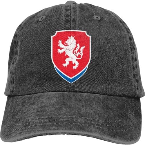 Czech Republic Baseball Cap cowboy hat Peaked cap Cowboy Bebop Hats Men and women hats