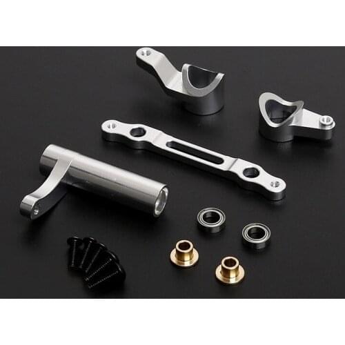 Rovan RC truck parts 1/8 Torland truck parts Cnc Alloy steering kits 83030