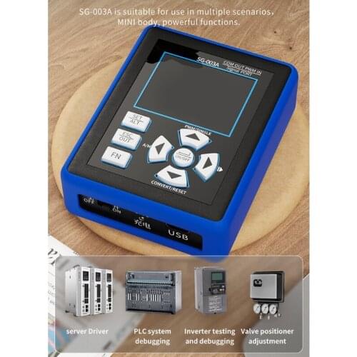 K1KA DC 0-10V /0-20mA Current Voltage Signal Generator USB Power Supply Practical Exquisite Interface Analog Simulator