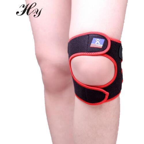 Quality Practical High Sports kneepad Black With Red Outdoor Travel Adjustable Knee Pad Protector Outdoor Breathable Knee Pads