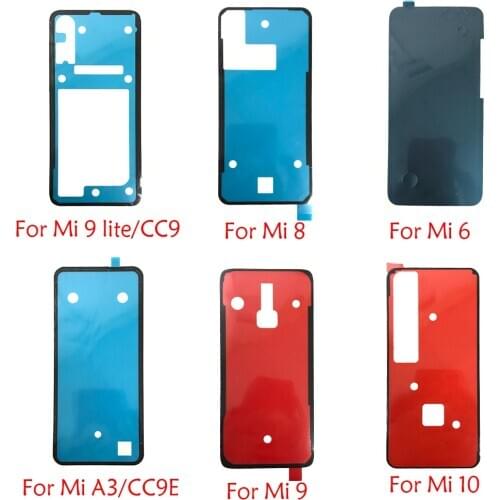 Adhesive Sticker Back Housing Battery Cover Glue Tape For Xiaomi Mi 8 9 10 lite A3 CC 9 9e Mi8 Mi9 Pro Mi6 Mi F2 Pro Note 10Pro