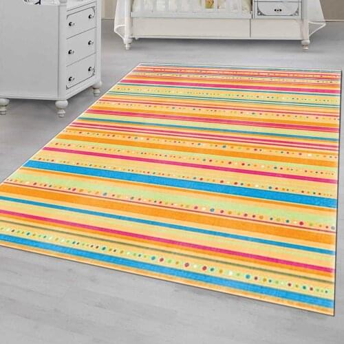 ATLAS 4 Patterned Carpet ,Non Slip Floor Carpet,Teens Carpet,Kids Carpet,Turkish Rug