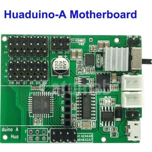 Latumab Motherboard Board for Huaduino-Arduino Board with Battery Connection Cable to Turn On And Load