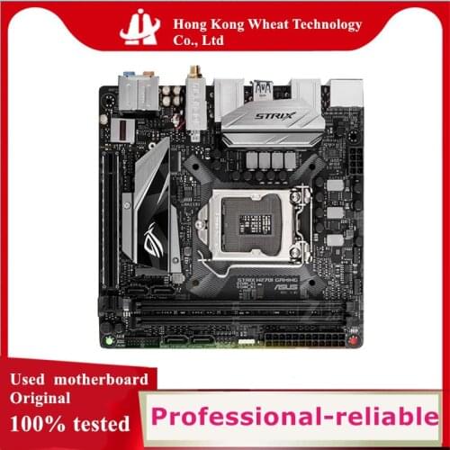 For ASUS ROG STRIX H270I GAMING Motherboard Socket LGA 1151 DDR4 SATA3 For Intel H270 Original Desktop Used Mainboard