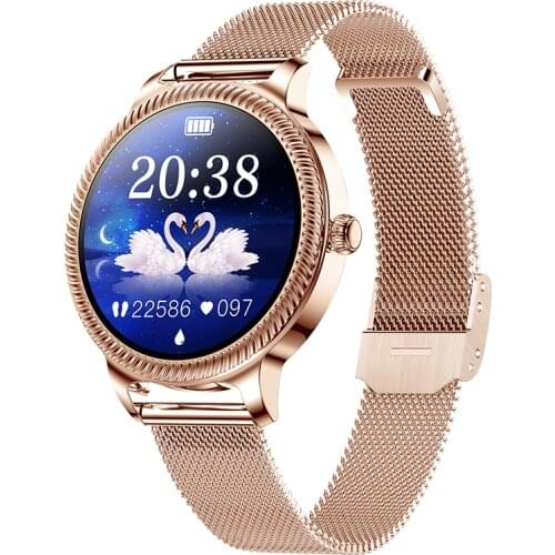 GUOLING Fashion Smart Watch Ladies Heart Rate Blood Pressure Multifunctional Sport Watch Men Woman Waterproof Smartwatch Women