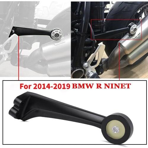 Motorcycle R Ninet CNC Exhaust Hanger Bracket Muffler Pipe Bracket Mount Holder for BMW R Nine T 2014-2019 2016 2017 2018