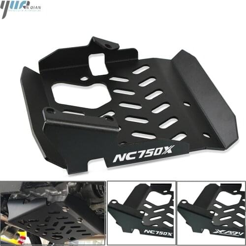 For Honda NC750X 2017 2018 2019 2020 Motorcycle Aluminum Skid Plate Bash Frame Guard protection cover NC 750 X NC750 X NC 750X
