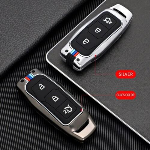 New Car Remote Key Case Cover Fob For Ford Mondeo 3 4 5 MK3 MK4 MK5 Focus 3 4 Ranger S C Max Explorer Fiesta Car Accessories