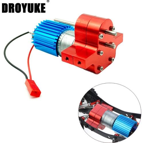 New Speed Change Gear Box Metal Gearbox w / 370 engine for WPL RC Auto B14 B16 B24 B36 C14 C24 DE