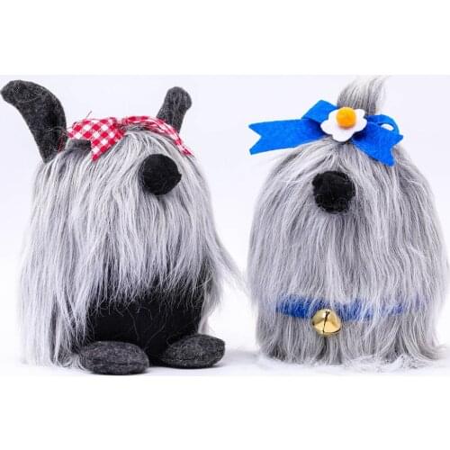 Pet Long-Haired Lion Couple Dog Series Childrens Toy Decoration Decoration Props Supplies