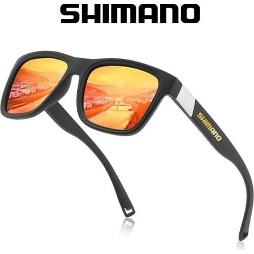 Shimano Polarized Fishing Glasses Men Sunglasses Outdoor Sports Goggles Shimano Camping Hiking Driving Eyewear UV400 Sun Glasse