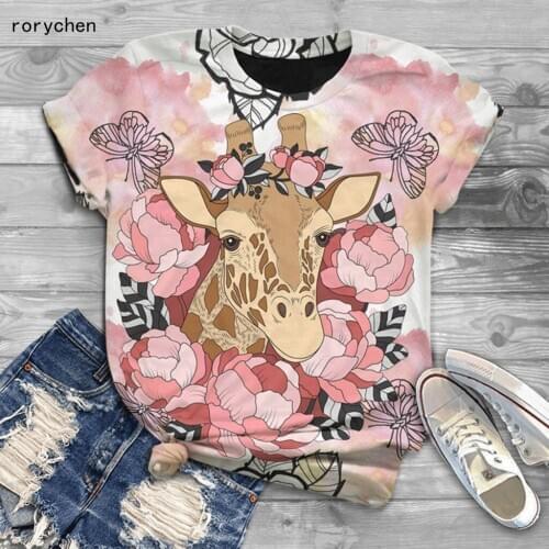 Rorychen Women's Short T-shirts