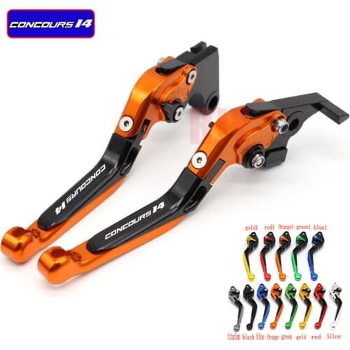 !Logo(CONCOURS 14) For Kawasaki For Kawasaki CONCOURS 14 CONCOURS14 2007-2016 2008 CNC Motorcycle Brake Clutch Levers