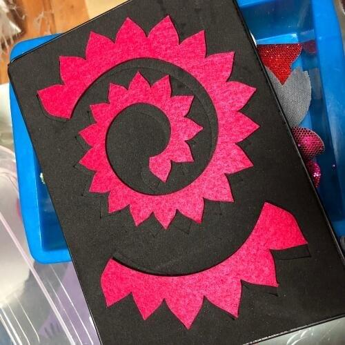 Spiral flower die SMR-FL0086