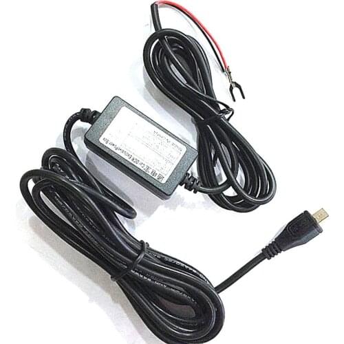 Dc12-24V To 5V Driving Recorder Parking Monitoring Step-Down Line Recorder Step-Down Line 24 Hours Monitoring With Low Voltage