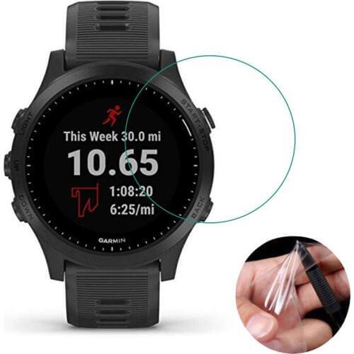 3pcs Soft Clear Smartwatch Protective Film Guard (Not glass For Garmin Forerunner 945 Smart Watch Display Screen Protector Cover