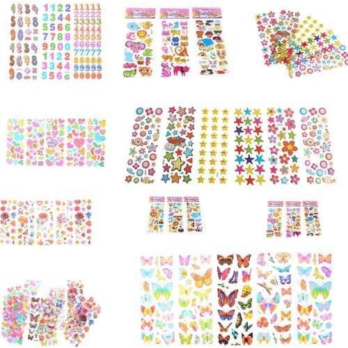 1/3/5 Pcs Stickers Children Reward Stickers School Teacher Merit Praise Class Sticky Paper Lable Classic Toys For Kids Children