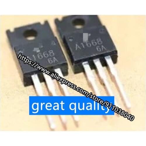 10cps A1668 2SA1668 TO-220F GREAT QUALITY