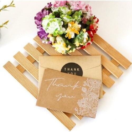 20sets round thank you Custom Stickers Stationery Sticker with envelope card Labels stationerychrismas