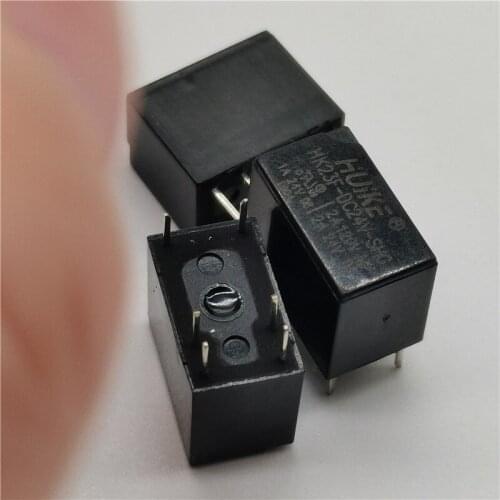 5pcs electronic circuit board DIY Hk23f - DC5V DC12V DC24 v-shg 2A 5V 12V 24 V environmental protection 0.2W Huike relay