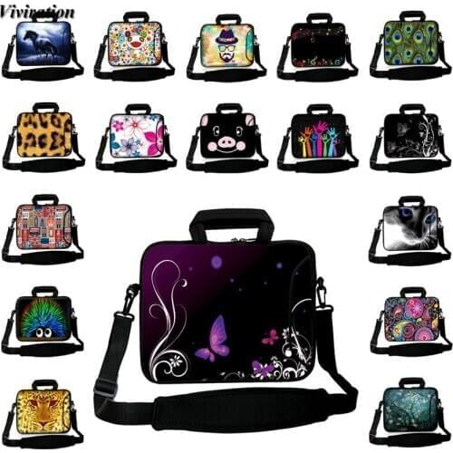 For MateBook D14 Newest Women Laptop Bag 15/ 13/ 12/ 14/ 17/ 10/ 15.6/ 13.3/ 11.6 ChromeBook Sleeve Case Anyway Portable Handbag