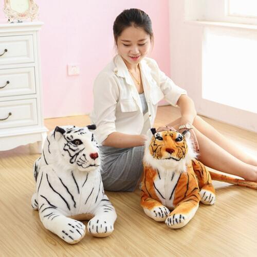 Soft Stuffed Animals Tiger Plush Toys Pillow Cartoon Animal Big Size Kawaii Simulation Tiger Doll Girl Toys Gift For Children