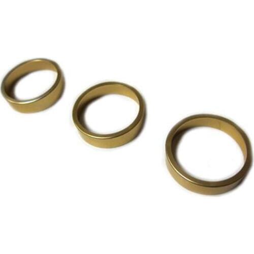 Gold Color Aluminium Bezel Set For HVAC Climatronic Dial Button For VW Golf Jetta MK5 Passat B6 EOS New Scirocco Tiguan