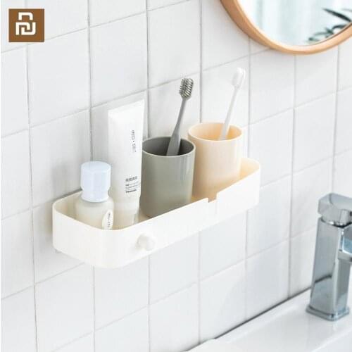 New Youpin Jordan&Judy Rectangular shelf Storage beautiful and practical thick material, easy to paste