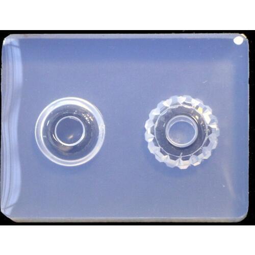 NEW Silicone mold Beads Pendant Clear Mold DIY Bracelet Tool Hand Craft Jewelry Making Mould resin molds for jewelry