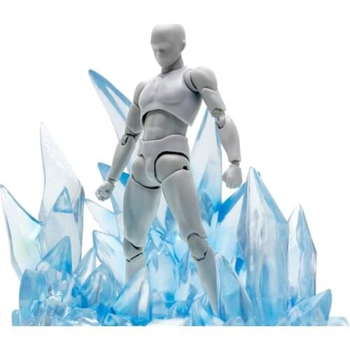 2021 New Arrival Ice Effect Model Ice Effect Decoration for General Scale Model - Purple Action & Toy Figure