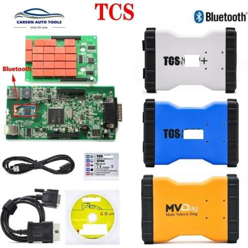 Newest 2016.00 software For New vci ds TCS C-DP pro plus with LED cables SCANNER for cars/trucks same as mvd