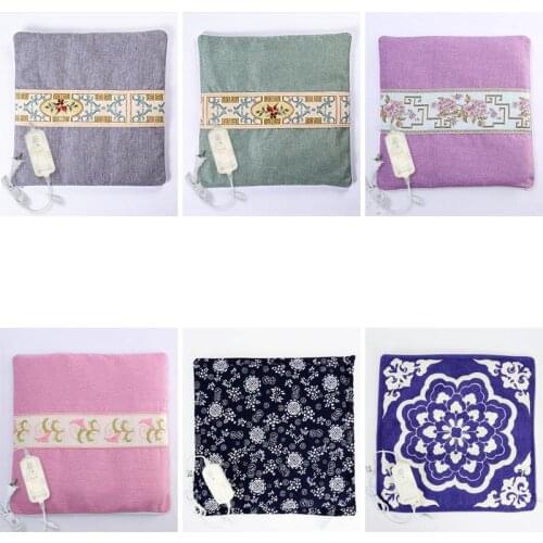 Electric Heating Moxa Cushion Pillow Chinese Herbal Wormwood Mat Office Home Health care Moxibustion Seat Chair Warm Hot Pad