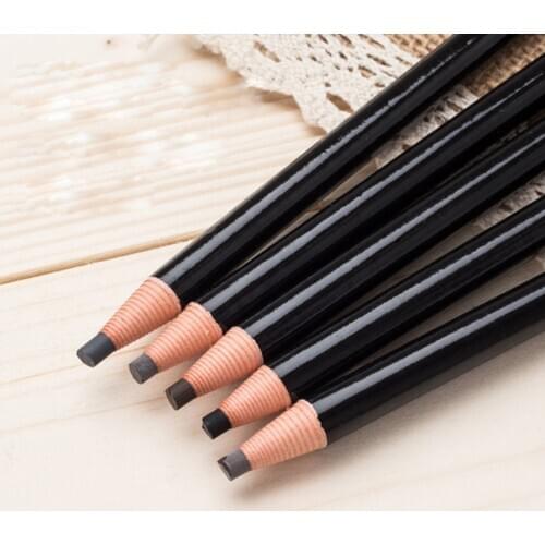 Primer Waterproof Eyebrow Pencil Tear Paper Pen Eye Brow Gel Concealer Cream Makeup Tool Black & Coffee