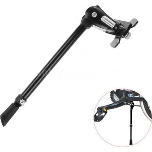 Adjustable Durable Bicycle MTB Road Bike Center Mount Kickstand Bracket Holder Bicycle Kickstand Bike Accessories