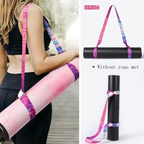 Cotton rope strap Yoga mat strap elastic band L2T3
