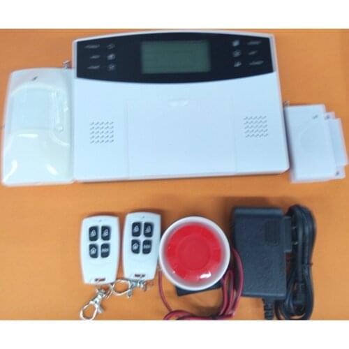 Russian/Spanish/English/Italy/French/Portugeese/Polish/Germany Language GSM Alarm System 433mhz