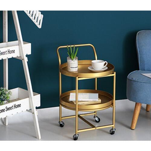 1 PCS Nordic removable small coffee table light luxury seating corner bedroom bedside creative table