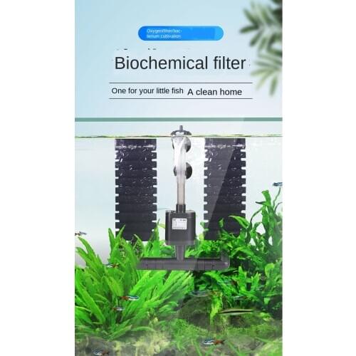 Fish Tank Filter Aquarium oxygen Submersible Pump 3IN1 Clean Water Circulation System For Fish Farming Filter micro fish pump