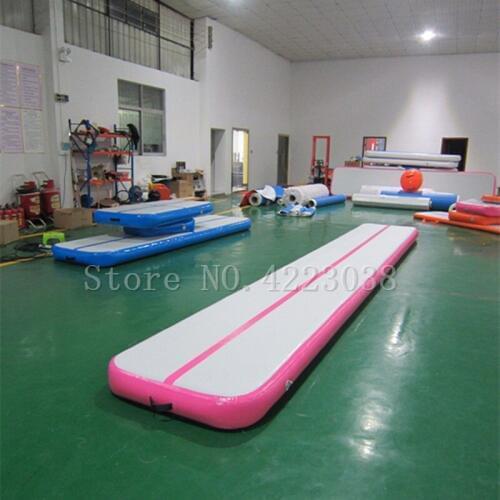 Free Shipping 10x1m Inflatable Gymnastics Mattress Tumbling Air Track Gym Mat Air Track Mat Airtrack Floor Tumbling