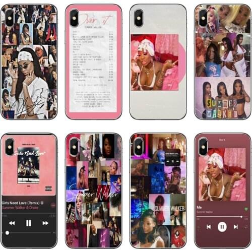 Summer Walker Rapper Accessories Phone Case For Xiaomi Mi 11 Note 10 10T 9 9T 8 Pro A2 Lite A3 A1 Poco F1 F2 M3 X3 NFC