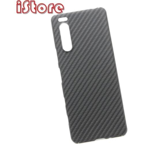 CF skin Carbon fiber phone case for SONY Xperia 5 II Thin and light attributes Aramid fiber material
