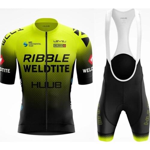 HUUB-cycling suit, 2021 summer, mountain racing short-sleeved suit, outdoor cycling uniform