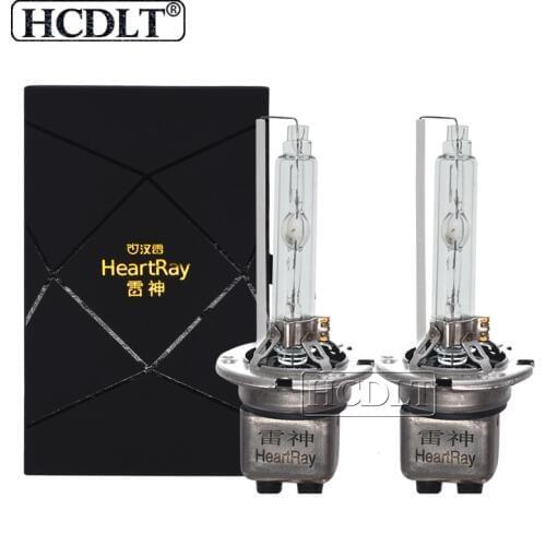 HCDLT 45W D2H HeartRay HID Xenon Bulbs 4800K 5800K Fast Bright Bulb Lamps For 45W 55W Car Light Xenon HID Headlight Ballast Kit