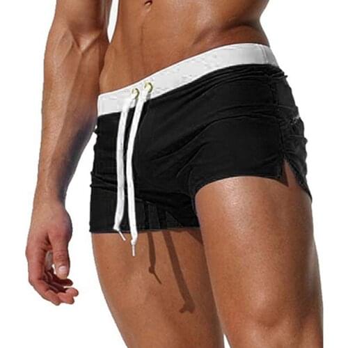 Summer Swimwear Men Swimsuit Boy Swim Suits Boxer Shorts Swim Trunks Swimming Surf Beach mayo de praia homens maillot de bain