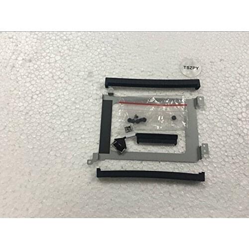 NEW For Dell XPS 15 9550 9560 FOR Precision 5510 5520 Hard Drive HDD Cable +Caddy +Rubber Rail XDYGX 0XDYGX DC02C00BL00