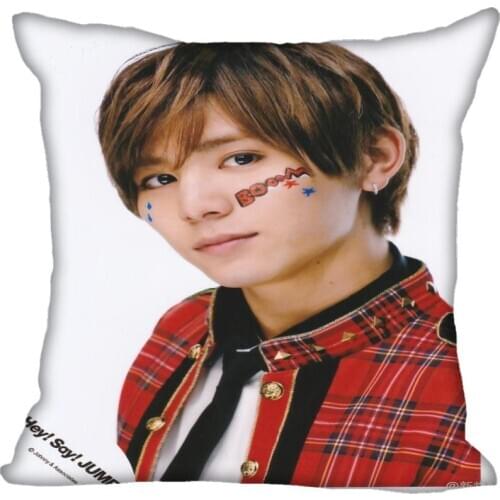 New custom Ryosuke Yamada square pillowcases zipper Custom Pillowcase one side Custom your image gift