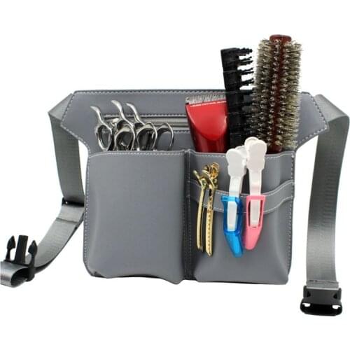 Professional Barber Scissors Bag Waist Pack Pouch Hairdressing Hair Salon Tool 23GE