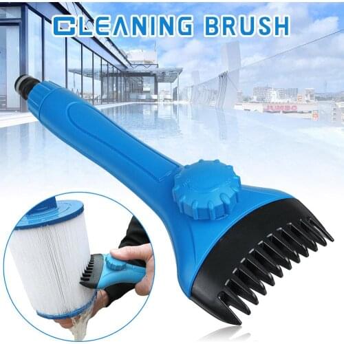 Cartridge Cleaner 12-Teeth Cleaning Comb for Swimming Pool or Bathtub Filter