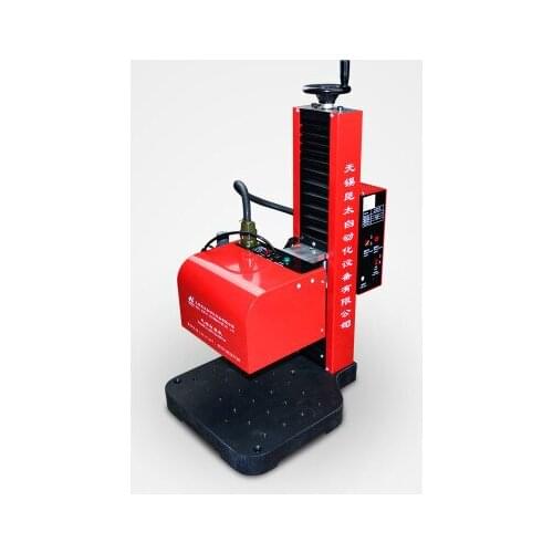 Bench pneumatic rotary dot peen marking machine for round surface marking KT-QD01 300*200mm AC110-220v generic ATT